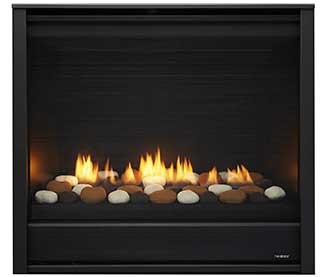 Heatilator Eclipse & See-Thru Inside Fit Front - Simon (SIM-32C-BK)