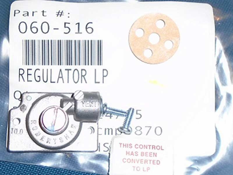 HHT Gas Valve Regulator - LP (SRV060-516)