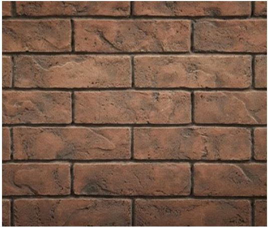 Heatilator Caliber X Series Brick Kit - Weathered Brick (BRICK-42MX-WB)