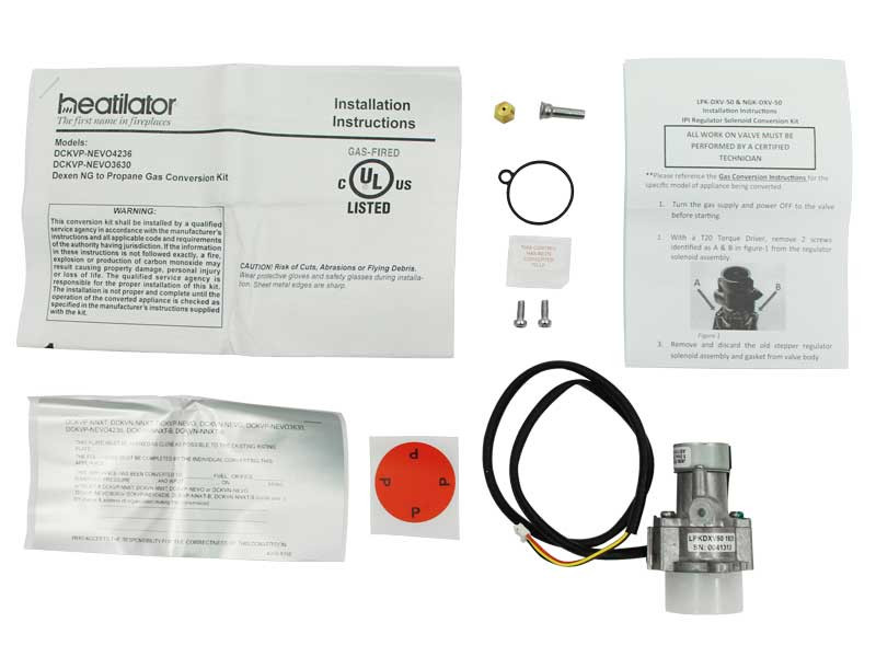 Heatilator Novus Conversion Kit- LP (DCKVP-NEVO4236)