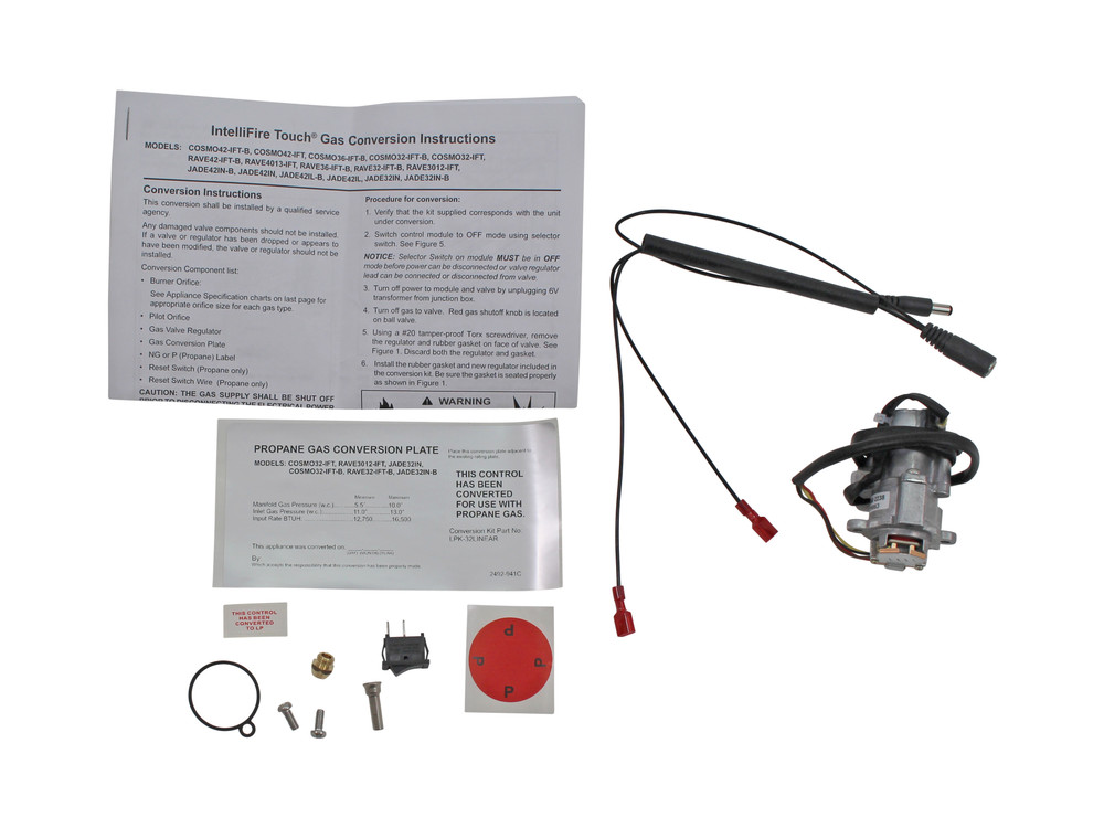 Heat N Glo, Heatilator & Majestic Conversion Kit - LP (LPK-32LINEAR)