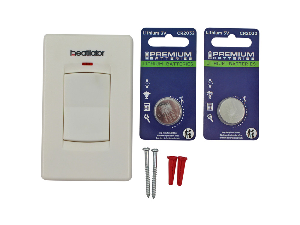 HHT IPI Wireless Wall Switch - White (RC100-HTL)