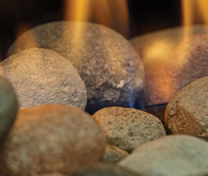 Heat N Glo & Heatilator Large Multi-Colored Fiber Stone Media (STONES-FUSION)